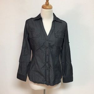 LAST PRICE ⬇️ Express ‘Military’ Essential L/S Top